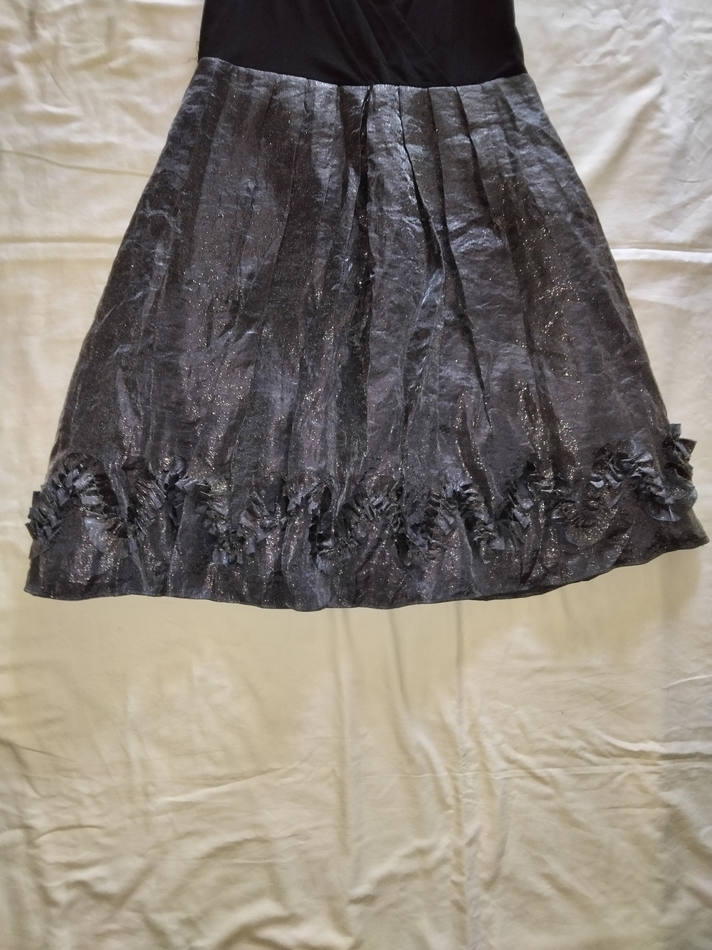 dressbarn Black Sparkle Evening Dress - Picture 4 of 5